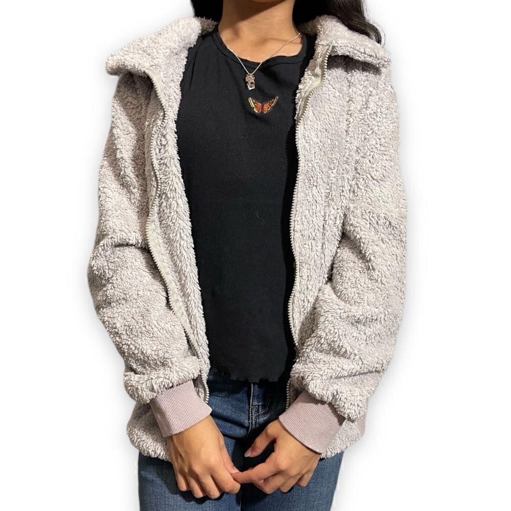 Fuzzy Teddy Jacket   